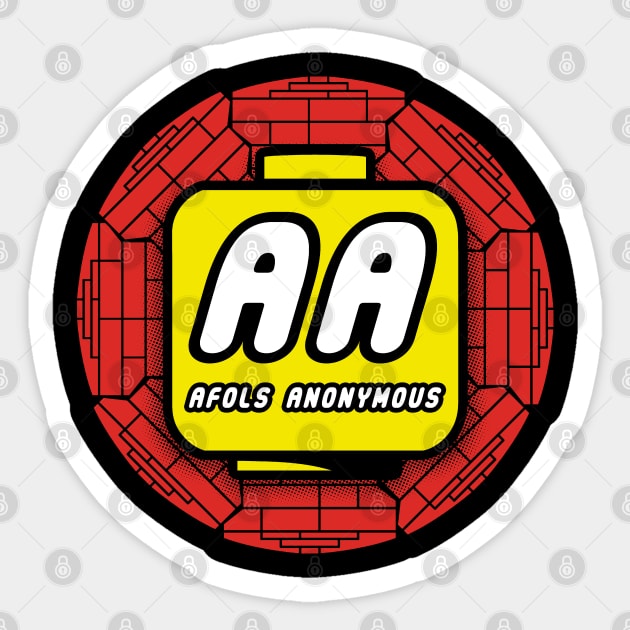 AFOLS Anonymous Sticker by TrulyMadlyGeekly